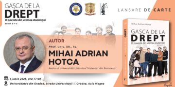 „Gașca de la Drept” vine la Oradea: un eveniment editorial cu parfum de studenție și emoția debutului cinematografic