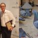 Andrei Bondar, campionul local (dreapta ) organizatorul evenimentului alături de Horváth Károly, campion columbofil național, al Ungariei