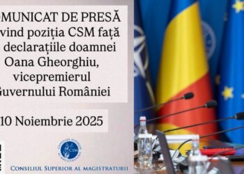CSM sesizează Parchetul General împotriva vicepremierului Oana Gheorghiu: acuzații de incitare la violență, ură sau discriminare în urma atacului public la adresa magistraților