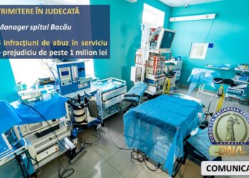 Pârâianu Mădălin-Nicolae - Managerul Spitalului de Pneumoftiziologie Bacău Sursă foto: site facebook DNA