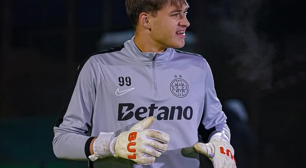 Cu un orădean în poartă FCSB forțează calificarea în primăvara Youth Champions League!