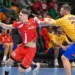 Handbal masculin: România cedează și în al doilea meci cu Ungaria dar jocul a arătat mai bine