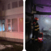 Incendiu la Universitatea Oradea sursă foto : ISU Bihor