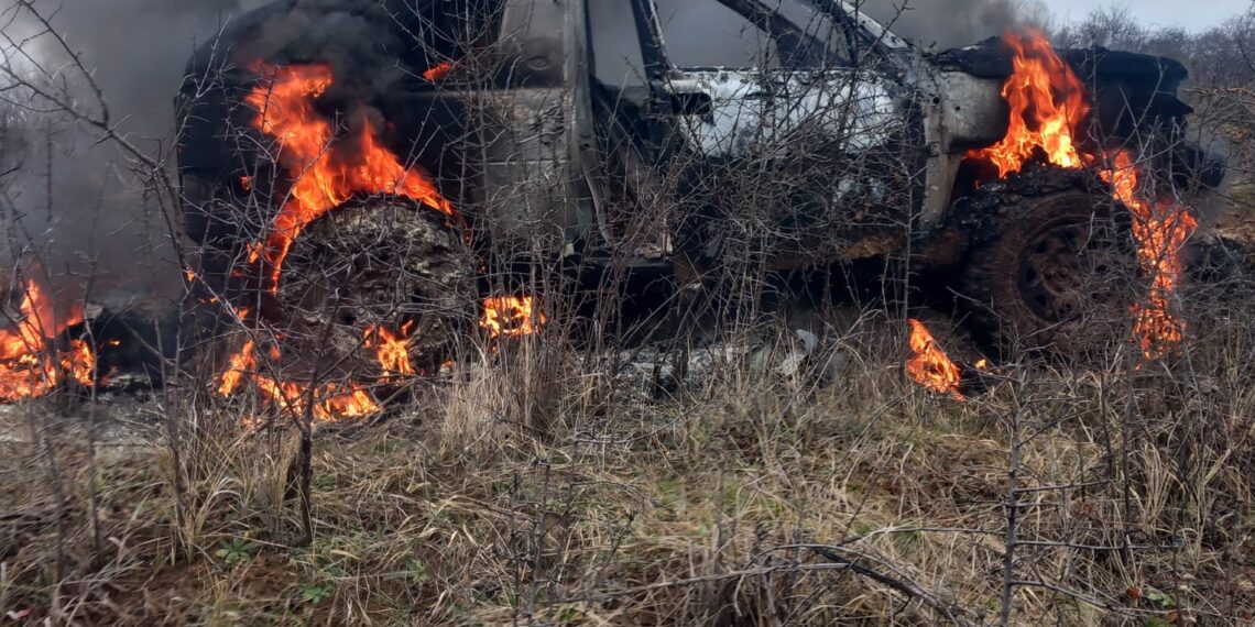 Incendiu mașină