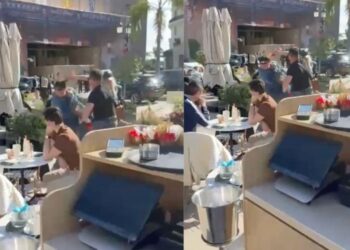 Fost deputat  stropit cu un „cocktail” umilitor într-un local exclusivist