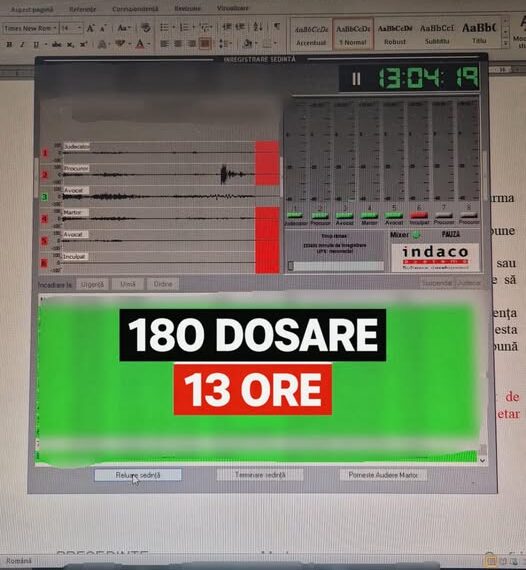 180 de dosare, 13 ore fără oprire. Realitatea nevăzută din instanțe, semnalată de grefieri