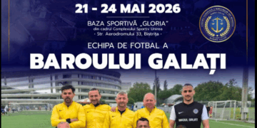 Campionatul Național de Fotbal al Avocaților – Bistrița 2026. Echipa Baroului Galați confirmă participarea