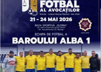 Echipa Baroului Alba se pregătește pentru Campionatul Național de Fotbal al Avocaților – Bistrița 2026.