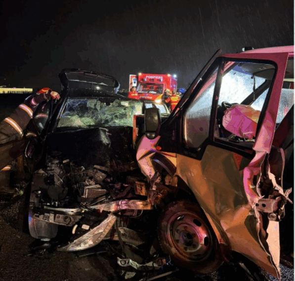 Accident grav pe centura ocolitoare Cluj-Napoca Est: șase persoane au ajuns la spital