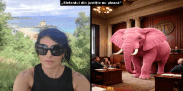 Ilustrație: „elefantul din încăpere”. Foto: Facebook / Ramona-Grațiela Milu