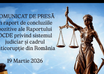 Raportul OCDE confirmă progresele României în consolidarea sistemului judiciar și a cadrului anticorupție