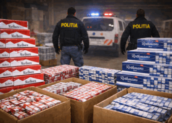 Captură uriașă de țigări de contrabandă în Oradea și Arad: peste 4,6 milioane de țigarete găsite la percheziții