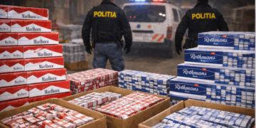 Captură uriașă de țigări de contrabandă în Oradea și Arad: peste 4,6 milioane de țigarete găsite la percheziții