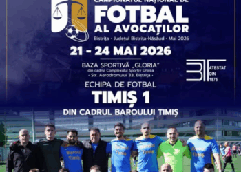 Campionatul Național de Fotbal al Avocaților • Bistrița 2026  Echipa Baroului Timiș confirmă participarea.