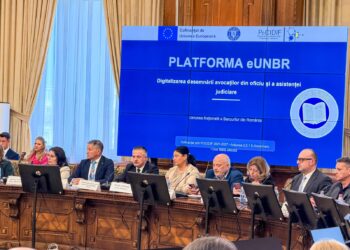 Uniunea Națională a Barourilor din România (UNBR) a lansat oficial, în data de 28 aprilie 2026, la Palatul Parlamentului, platforma e-UNBR – un proiect strategic de digitalizare a serviciilor de asistență judiciară