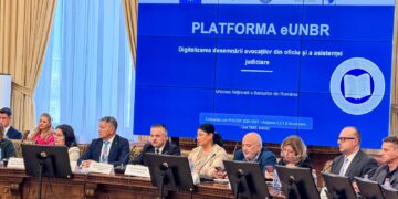 Uniunea Națională a Barourilor din România (UNBR) a lansat oficial, în data de 28 aprilie 2026, la Palatul Parlamentului, platforma e-UNBR – un proiect strategic de digitalizare a serviciilor de asistență judiciară