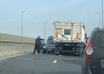 Accident pe centură, înainte de Jumbo. Trafic afectat pe sensul spre Sântandrei