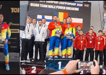 Polițist din Bihor, de neoprit în Europa. Bogdan Gug cucerește al 8-lea aur consecutiv la Taekwon-do