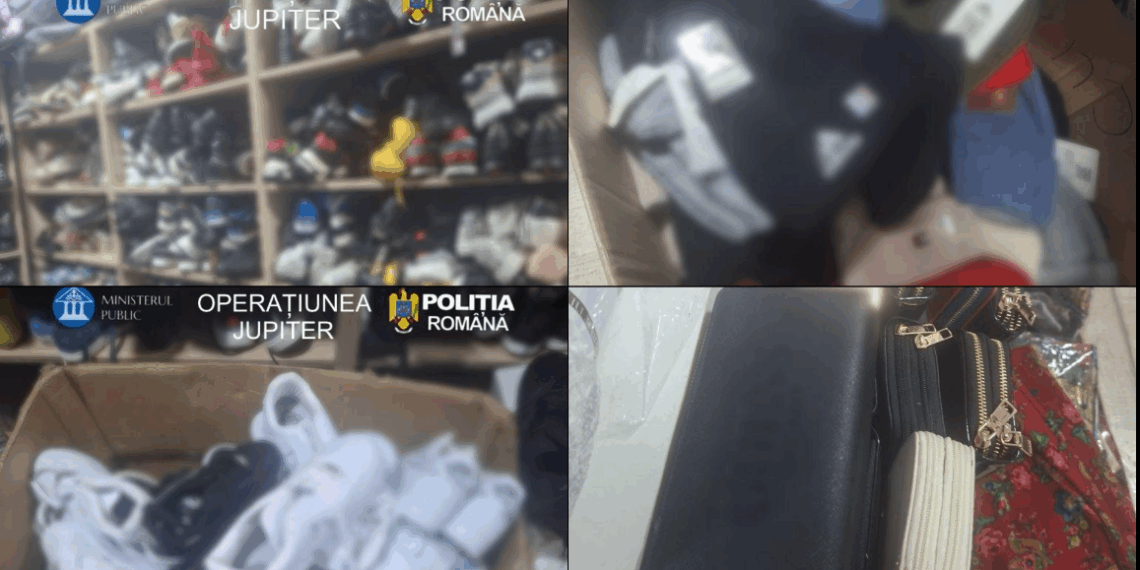 Percheziții în Satu Mare, mii de articole suspecte ridicate într-o anchetă de produse falsificate