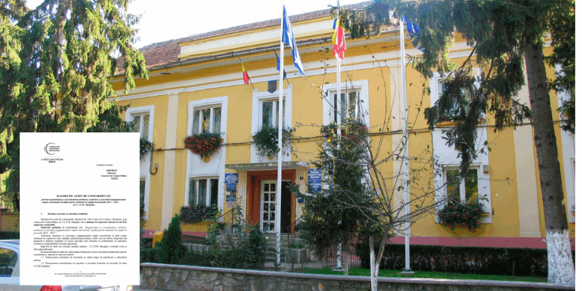 Nereguli financiare la Primăria Marghita: bani plătiți nejustificat și datorii subevaluate, arată Curtea de Conturi – DOCUMENT INTEGRAL