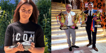 Crescătorii Bondar Andrei și Vlad Suț, alături de crescătoarea Costași Daniela – pasiune, performanță și rezultate de excepție.