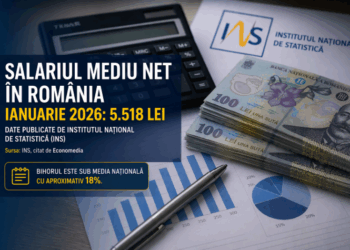 Bihor, sub Alba, Sălaj și Arad la salariul mediu net: locul 23 la nivel național