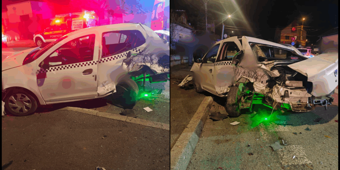 Accident rutier pe strada Maramureșului din Cluj-Napoca. Două persoane au ajuns la spital