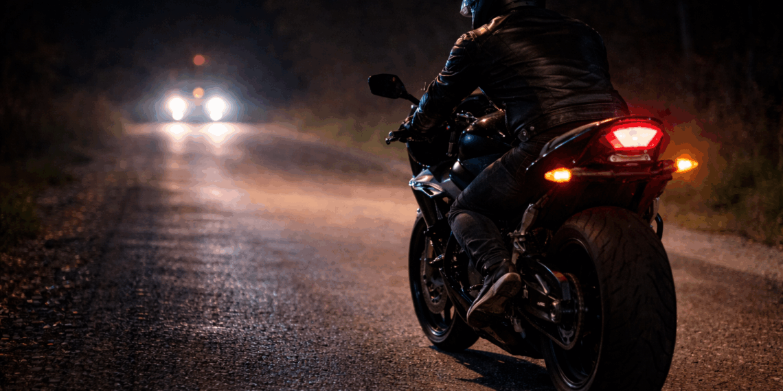 Motociclist prins în trafic, în Bihor, cu număr fals. Polițiștii au descoperit mai multe nereguli în urma controlului