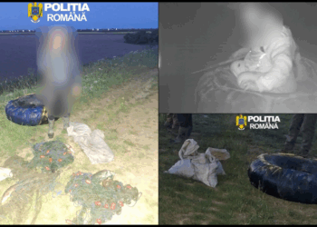 Braconaj piscicol în Bihor, pescuit ilegal cu plase monofilament, doi bărbați reținuți