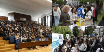 Peste 1.000 de liceeni au umplut Aula Magna la debutul Săptămânii Studenților din Oradea