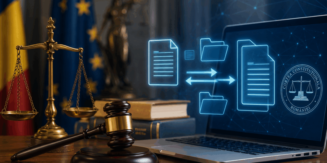 CCR și CSM fac pasul spre Justiția digitală. Acordul care ar putea elimina dosarele pe hârtie a intrat în vigoare