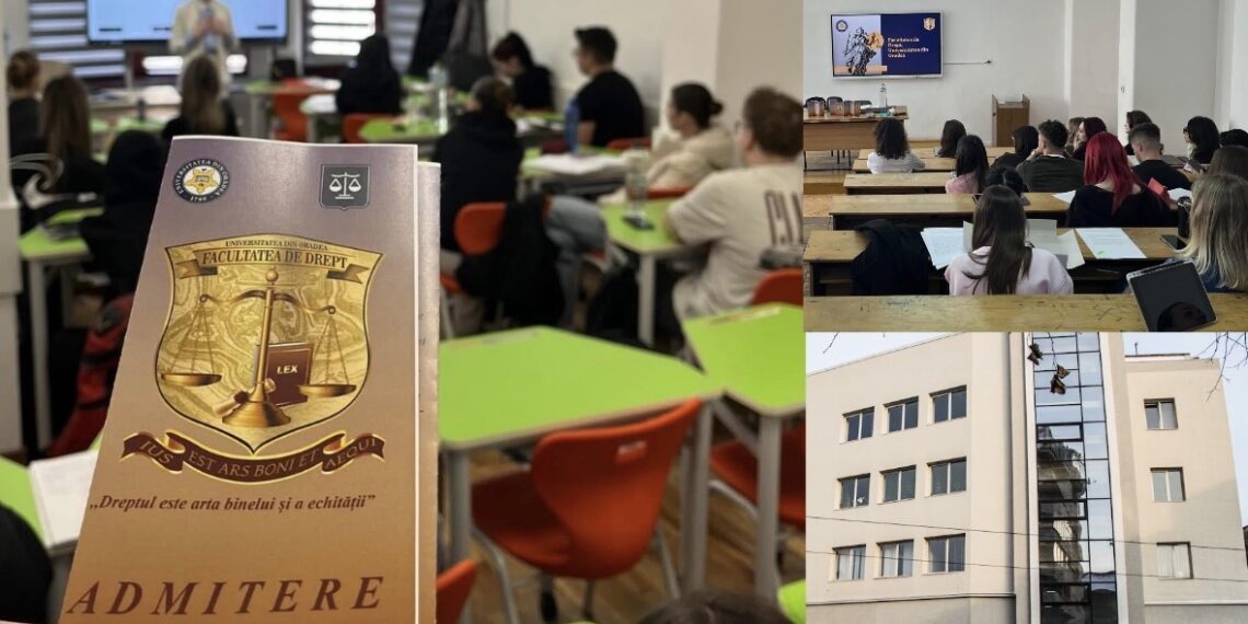 Dreptul începe cu o alegere: tot ce trebuie să știi despre admiterea la Facultatea de Drept din Oradea