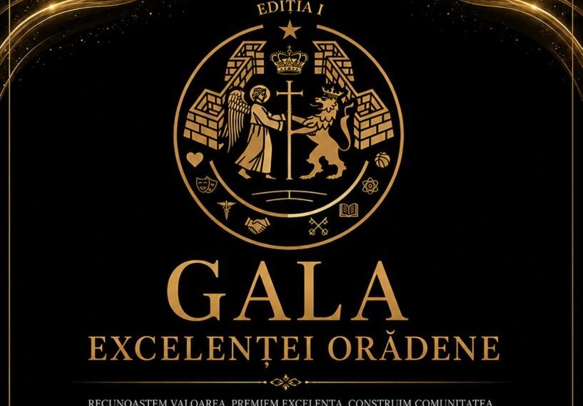 GALA EXCELENȚEI ORĂDENE 2026 – Evenimentul care aduce în lumina reflectoarelor performanța și excelența din Bihor