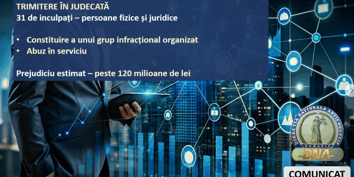 Achiziții supraevaluate: 31 de inculpați trimiși în judecată de DNA într-un dosar cu prejudiciu de peste 120 de milioane de lei