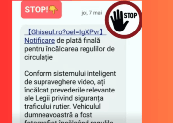 Alertă privind mesajele false despre amenzi pe ghișeul.ro. Autoritățile avertizează asupra tentativelor de fraudă