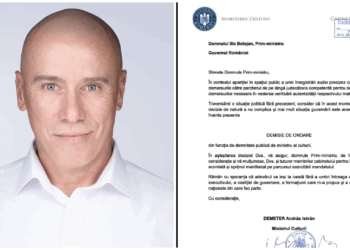 Demisie cu ecou la vârful Guvernului. Ministrul Culturii pleacă după apariția unei înregistrări audio