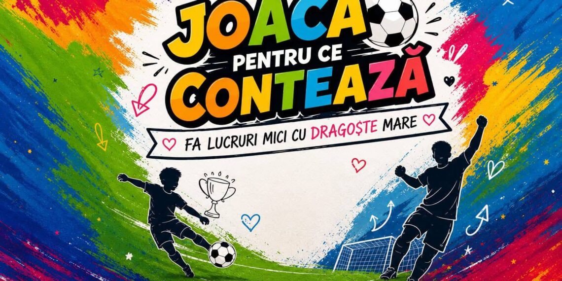 „Fă lucruri mici cu dragoste mare” – evenimentul care a atras nume sonore, inclusiv o reprezentare inedită a clubului FC Bihor