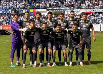 „Bihorul” scoate egalul pe terenul campioanei Corvinul, la ultimul meci jucat pe stadionul din Hunedoara