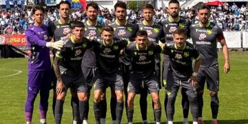 „Bihorul” scoate egalul pe terenul campioanei Corvinul, la ultimul meci jucat pe stadionul din Hunedoara