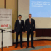 Reprezentanții IMM România, Şerban Todică (dreapta} și Bogdan Manafu (stânga), Vicepreședinții IMM Bihor