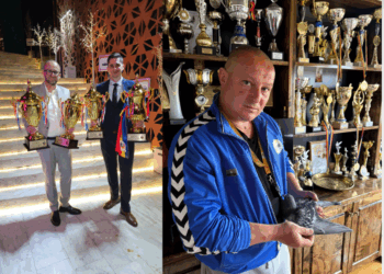 Team Călin & Andrei și Avram Marcel (foto dreapta) – pasiune, dedicare și rezultate de campioni.