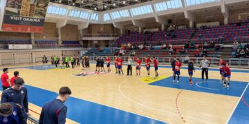 Cu un efectiv redus CSM Oradea pierde ultimul joc din play off, în fața Stelei