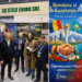 Gabriel Antoniu Lavrincic, alături de reprezentanți ai echipei și parteneri, la standul STILO EVORA din cadrul ExpoAstana, Kazahstan.