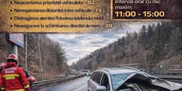 Polițiștii bihoreni, cu radarele pe D.N.1. Acțiune în sistem „RELEU” pentru depistarea șoferilor care încalcă legea