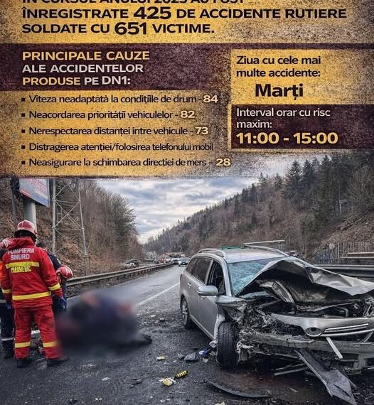 Polițiștii bihoreni, cu radarele pe D.N.1. Acțiune în sistem „RELEU” pentru depistarea șoferilor care încalcă legea