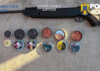 Operațiunea JUPITER în Bihor: arme și sute de proiectile descoperite la percheziții în Oradea și alte trei localități