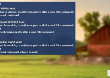 Șefii DSVSA Arad, acuzați de DNA: mită, plăți nelegale și mușamalizarea unui focar de leucoză bovină