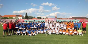 Întâlnire în familie la FC Bihor; Academia clubului a încheiat un sezon excelent