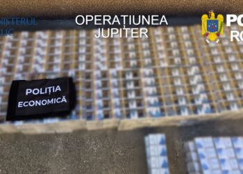 VIDEO. Operațiunea Jupiter în Bihor: peste 160.000 de țigarete de contrabandă și zeci de mii de euro, descoperite la percheziții