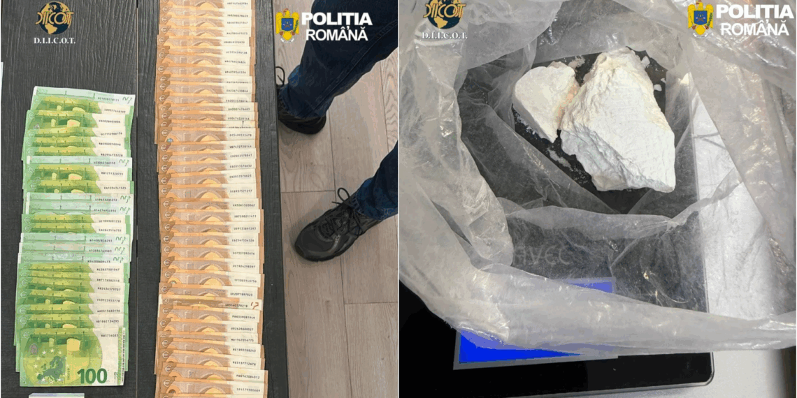 Cocaină vândută în Oradea. Un cetățean italian și un bihorean, prinși într-un dosar DIICOT de trafic de droguri